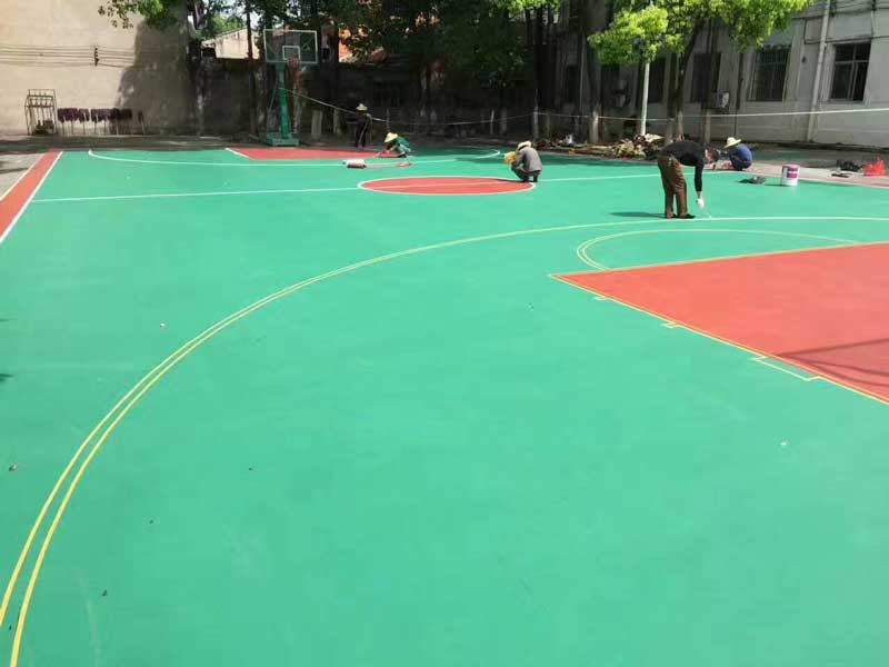 运动小猪视频官网下载胶厂家_室外运动地胶施工