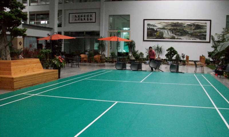 北京捷成世纪公司度假村羽毛球场地小猪视频官网下载